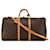 Bolsa de viagem marrom Louis Vuitton Monogram Keepall Bandouliere 60 Couro  ref.1392506