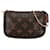 Brown Louis Vuitton Monogram Mini Pochette Accessoires Handbag Cloth  ref.1392546
