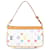 White Louis Vuitton Monogram Multicolore Pochette Accessoires Shoulder Bag Leather  ref.1392559