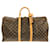 Borsa da viaggio Louis Vuitton Monogram Keepall 55 marrone Pelle  ref.1392605