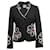 Black & Multicolor Moschino Cheap and Chic Floral Blazer Size US S Synthetic  ref.1392611