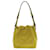 Bolsa Louis Vuitton Epi Petit Noe Amarela Amarelo Couro  ref.1392615
