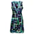 Autre Marque vintage Noir &Multicolore Emilio Pucci pour Formfit Rogers Imprimé Slip Dress Taille US S Synthétique  ref.1392667