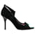 Céline Dunkelgrüne Celine-Samt-Pumps mit Knöchelriemen, Größe 39  ref.1392676