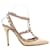 Light Yellow & Beige Valentino Pointed-Toe Rockstud Cage Heels Size 37.5 Cloth  ref.1392677