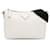 White Prada Saffiano Re-Edition Zip Messenger Satchel Leather  ref.1392692