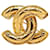 Goldene Chanel CC-Brosche Metall  ref.1392760