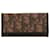 Llavero Dior Oblique de lona marrón Castaño Cuero  ref.1392773