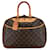Brown Louis Vuitton Monogram Deauville Handbag Leather  ref.1392839