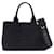 Tote Prada Canapa Toile Noir  ref.1392864