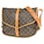 Louis Vuitton Saumur 35 Brown Cloth  ref.1392916