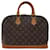 Louis Vuitton Alma Brown Cloth  ref.1392926