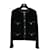 Chanel Chaqueta de tweed negra icónica más codiciada Negro  ref.1392942