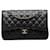 Chanel Timeless Negro Cuero  ref.1392948