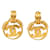Timeless Chanel Coco Mark Golden Gold-plated  ref.1392971