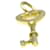 Tiffany & Co Key heart Golden Yellow gold  ref.1393029