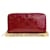 Louis Vuitton Zippy Wallet Cuir vernis Rose  ref.1393063