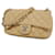 Chanel Timeless / Classique Beige Leder  ref.1393268