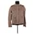 Moncler Veste en coton Marron  ref.1393326