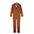 Bash Cotton jumpsuit Brown  ref.1393333