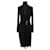 Gucci Robe noir Viscose  ref.1393341