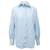 Camicia con bottoni foderata Gianfranco Ferré Blu Cotone  ref.1393352