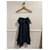 SAINT LAURENT  Dresses T.International L Wool Black  ref.1393359