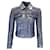 Autre Marque Veronica Beard Blue Sequined Cropped Luz Jacket Polyester  ref.1393370