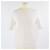 Fendi – Pullover-T-Shirt mit FF-Motiv in Off-White Weiß Baumwolle  ref.1393418