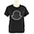 T-shirt Moncler Kei Ninomiya nera Nero Cotone  ref.1393445