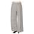 Pantalones grises con cordón y pierna recta de Prada Algodón  ref.1393448
