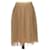 Gonna al ginocchio Red Valentino in tulle Point D'Esprit marrone Poliestere  ref.1393450