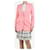 Dolce & Gabbana Blazer sartoriale rosa con revers a lancia - taglia UK 10 Poliestere  ref.1393554
