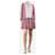 Veronica Beard Mini robe rouge imprimé cachemire - taille S Coton  ref.1393575