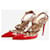 Valentino Zapatos de salón Rockstud de charol rojo - talla UE 38,5 Roja Cuero  ref.1393578