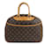 Louis Vuitton Brown Monogram Deauville Leather Cloth  ref.1393600