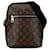 Louis Vuitton Brown Monogram Macassar Torres PM Leather Cloth Pony-style calfskin  ref.1393606