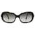 Chanel gafas de sol negras con lazo CC Negro Plástico Resina  ref.1393618