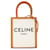 Céline Celine White Mini Canvas Vertical Cabas Cream Cloth Cloth  ref.1393630