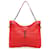 Bottega Veneta Red Intrecciato Beverly Shoulder Bag Leather Pony-style calfskin  ref.1393647