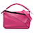 LOEWE Pink Small Puzzle Bag Leather Pony-style calfskin  ref.1393668