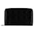 Cartera organizadora con cremallera alrededor Cannage de piel de cordero negra Dior Negro Cuero  ref.1393679