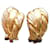 Burberry Ohrringe Golden Metall  ref.1393689