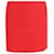 Minifalda con panel Moschino en algodón rojo y denim azul Roja  ref.1393721
