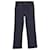 Khaite The Vivian Jeans bootcut moderni a vita alta in cotone blu  ref.1393726