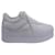 Céline Sneakers con plateau Celine in pelle bianca Bianco Crudo  ref.1393729