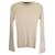 Maglione girocollo di Proenza Schouler in seta color crema Bianco Crudo  ref.1393739