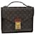 LOUIS VUITTON Monogram Monceau Hand Bag 2way M51185 LV Auth 74124 Cloth  ref.1393758