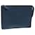LOUIS VUITTON Pouch Taurillon Leather Navy Orage R99587 LV Auth 74597 Navy blue  ref.1393823