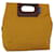 Autre Marque Burberrys Nova Check Blue Label Hand Bag Nylon Yellow Auth bs14254  ref.1393836